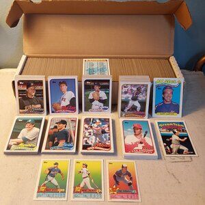 1989 Topps baseball card lot